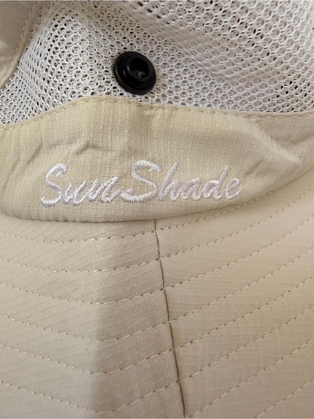 Women's Beige Performance Hat with Breathable Liner
